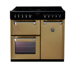 STOVES  Richmond 900DFT Dual Fuel Range Cooker - Champagne